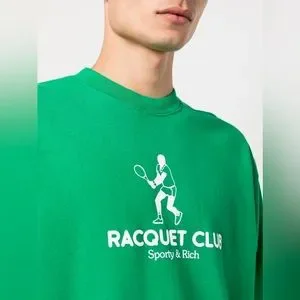Sporty & Rich | Tops | Sporty Rich Racquet Club Sweatshirt Sporty & Rich | Tops | Sporty Rich Racquet Club Sweatshirt
